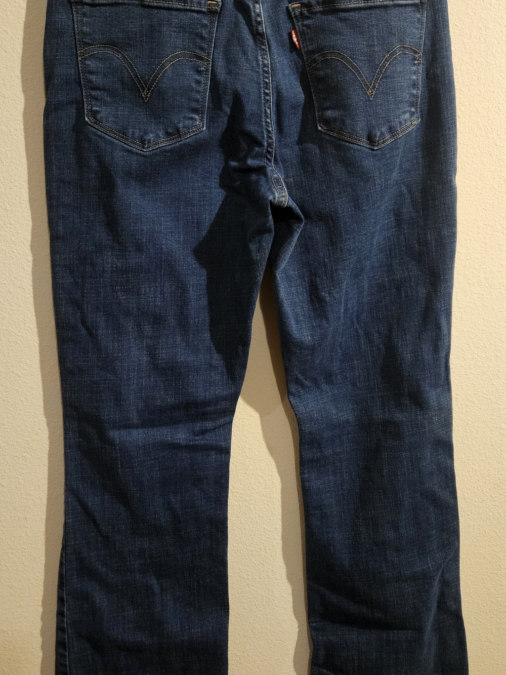 Levi's Dark Blue Bootcut Jeans - Picture 2 of 3